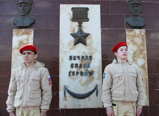 Memory Vigil national event in Grozny