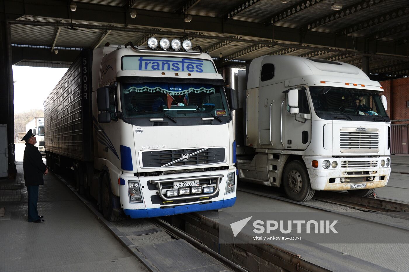 Pogranichny vehicle checkpoint in Primorye Territory