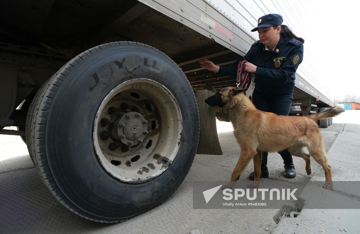 Pogranichny vehicle checkpoint in Primorye Territory