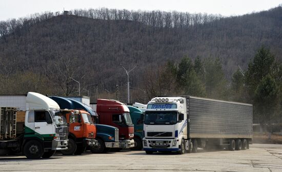 Pogranichny vehicle checkpoint in Primorye Territory