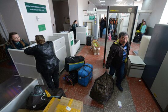 Pogranichny vehicle checkpoint in Primorye Territory