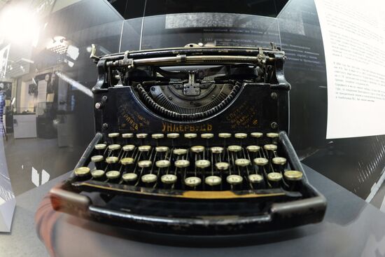 "To the sound of typewriter...People and events" exhibition in St. Petersburg