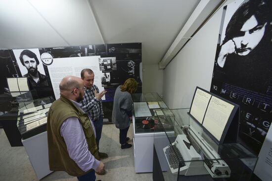 "To the sound of typewriter...People and events" exhibition in St. Petersburg
