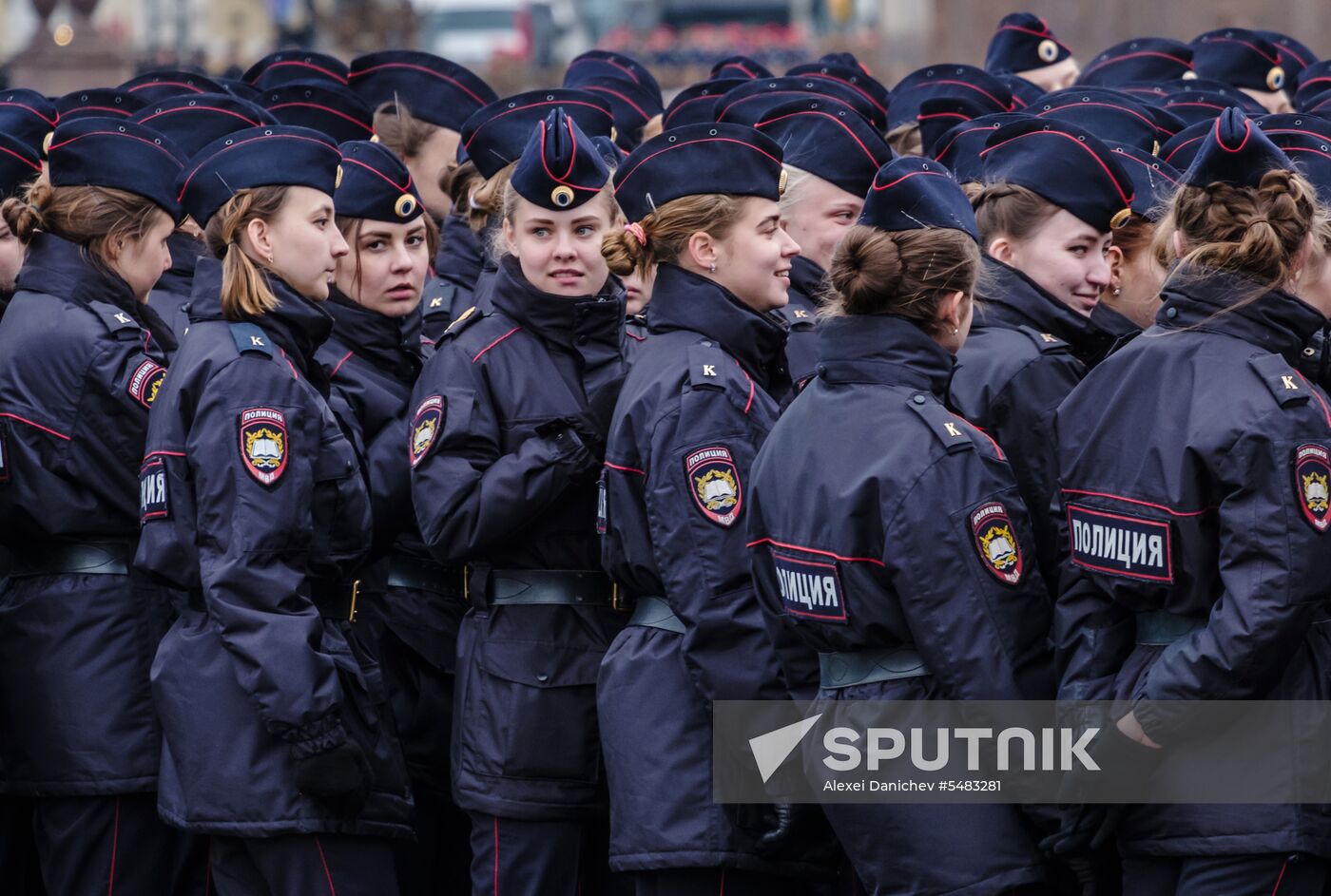 Victory Parade practice in St. Petersburg