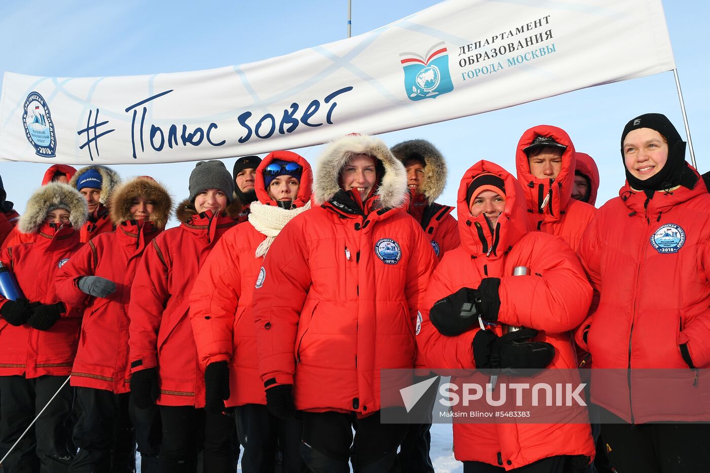 Arctic expedition to North Pole
