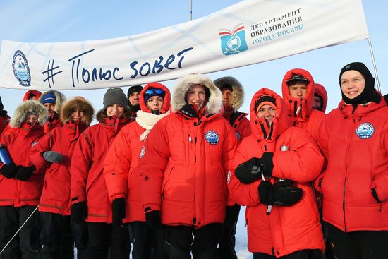 Arctic expedition to North Pole