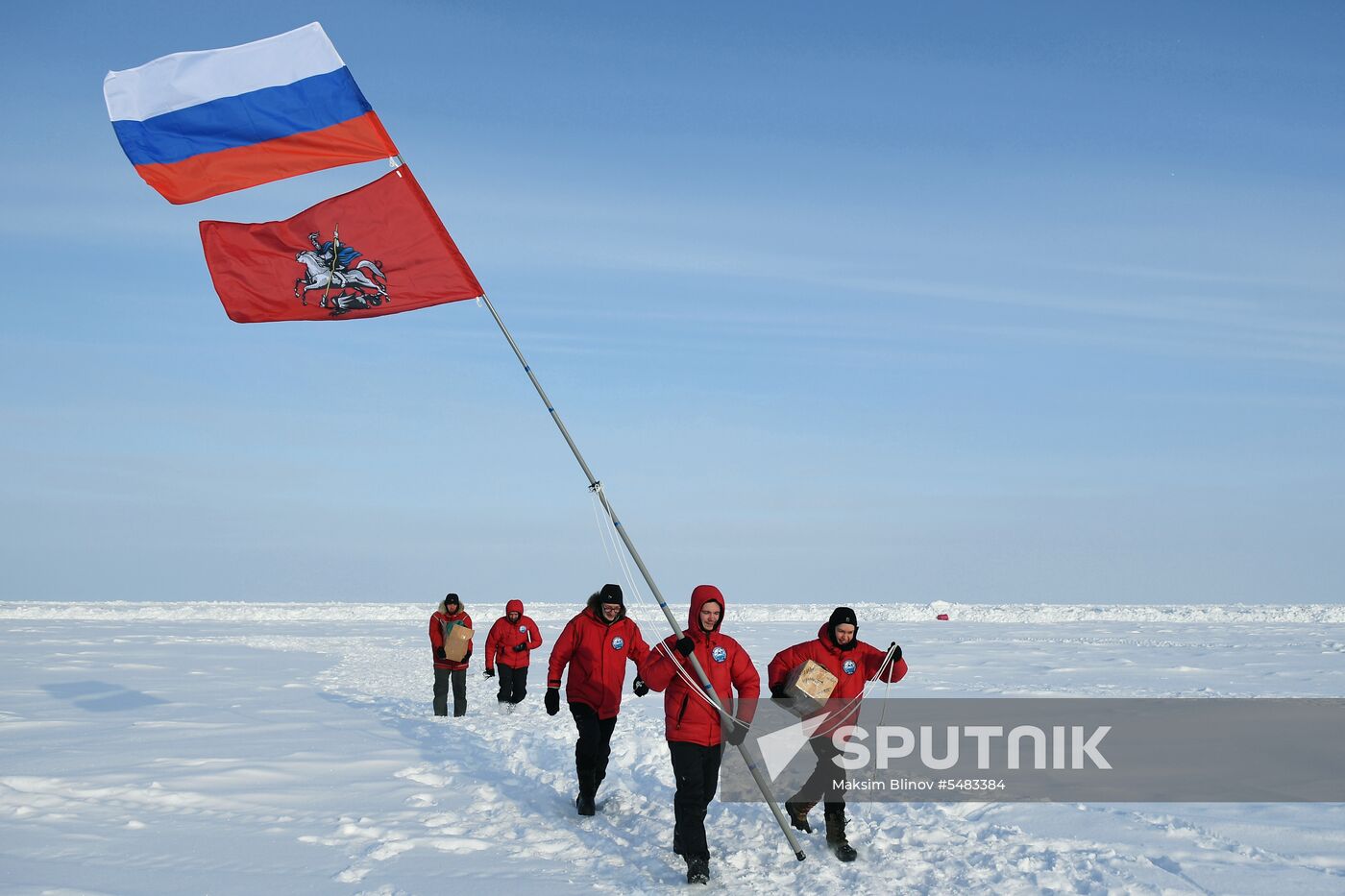 Arctic expedition to North Pole