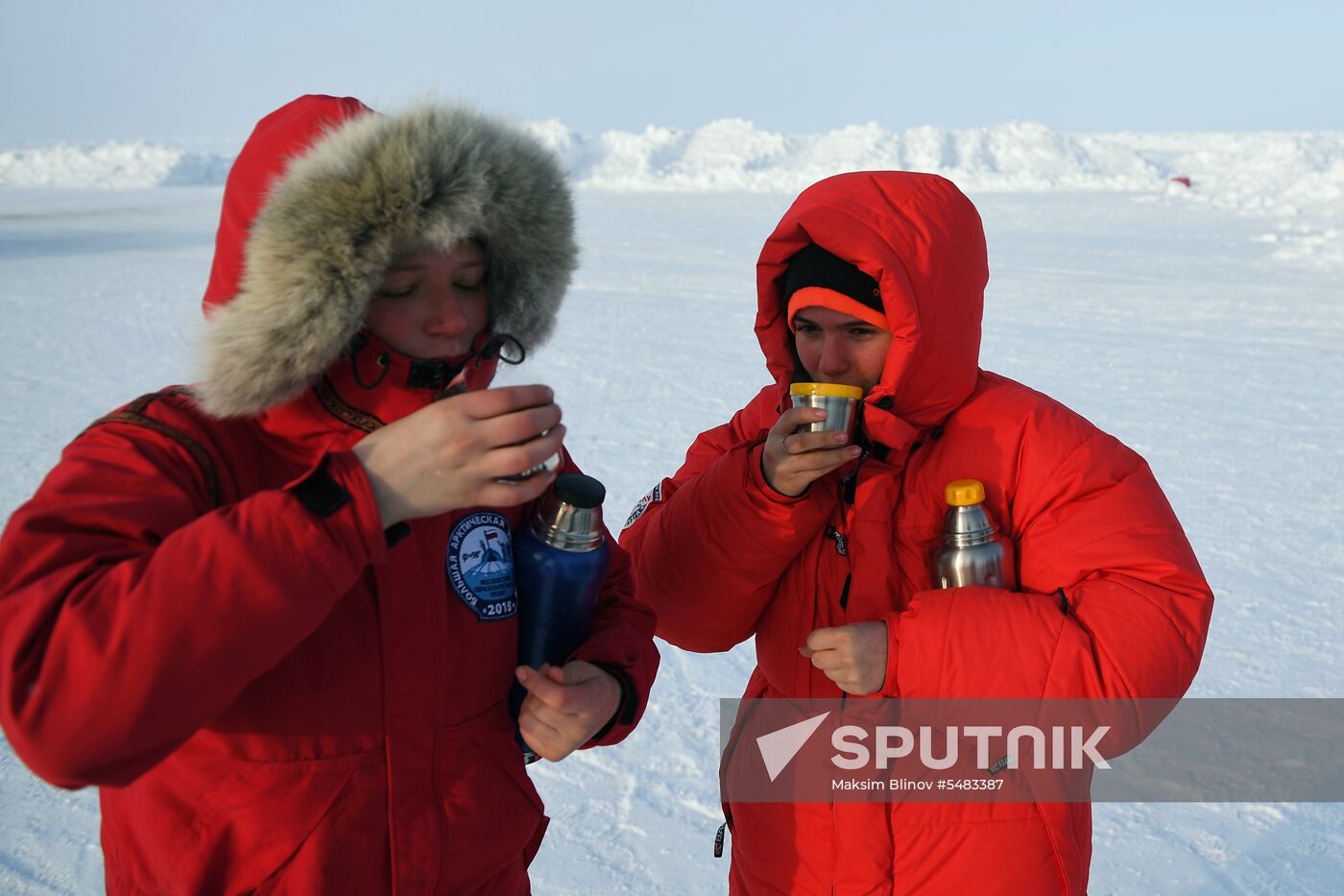 Arctic expedition to North Pole