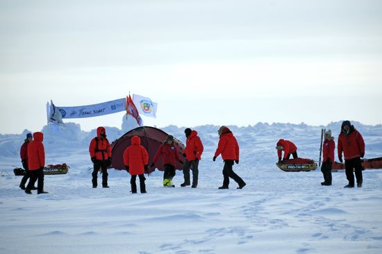 Arctic expedition to North Pole