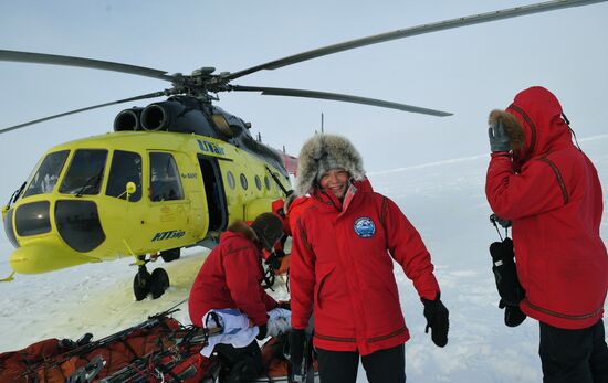 Arctic expedition to North Pole