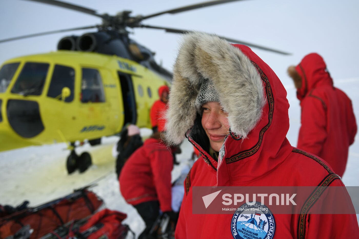 Arctic expedition to North Pole