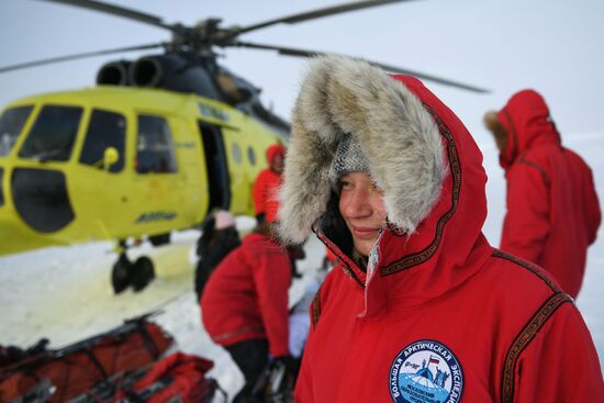 Arctic expedition to North Pole