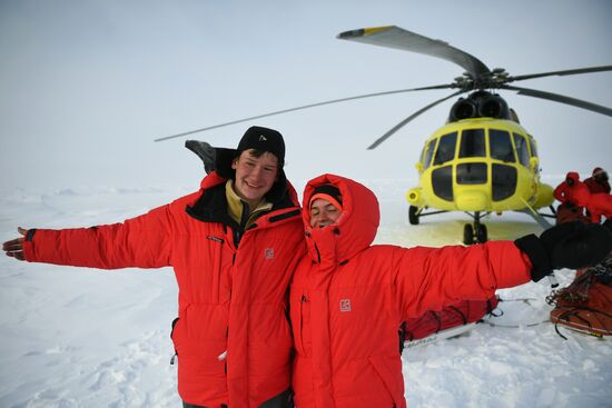 Arctic expedition to North Pole