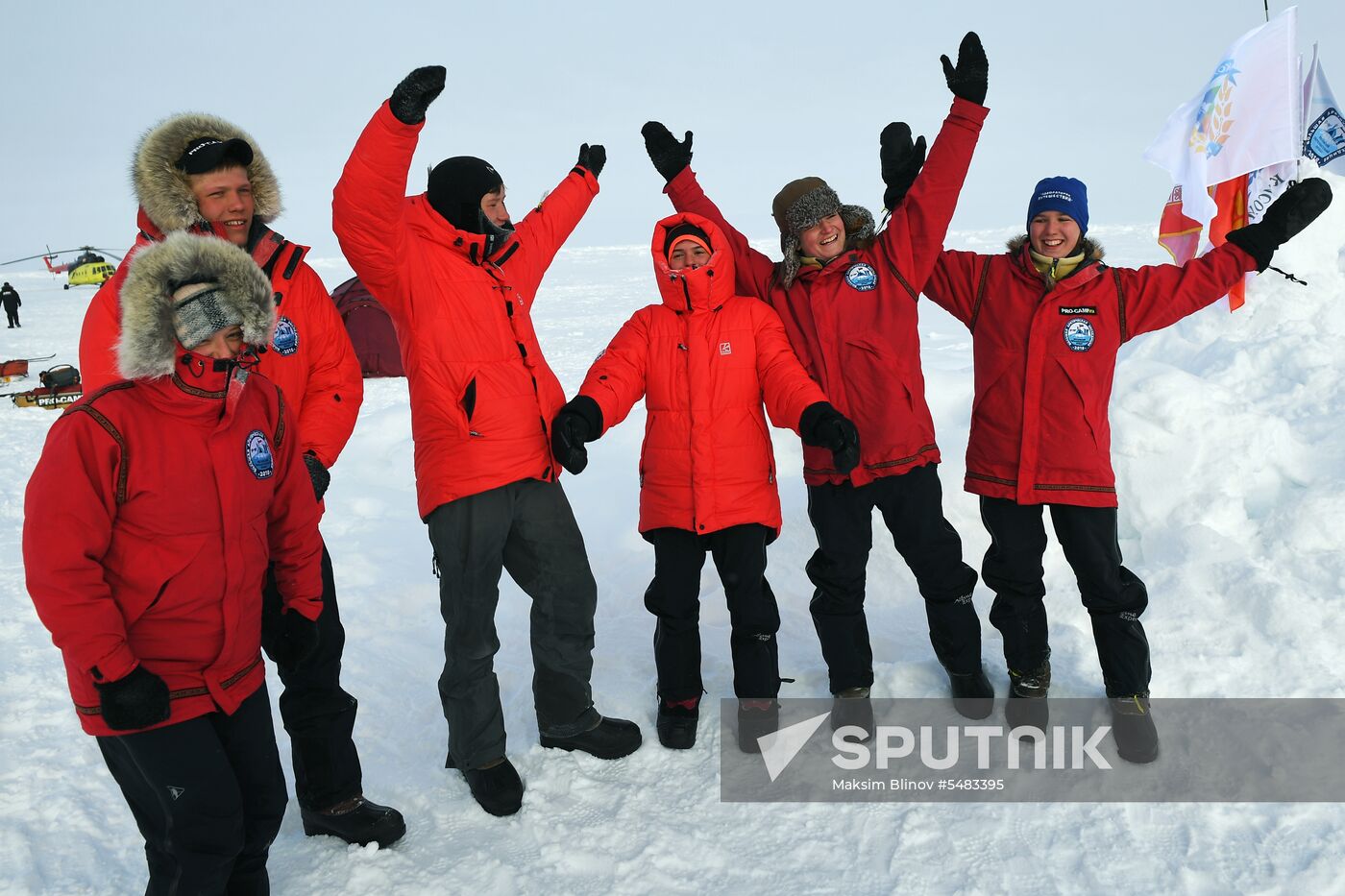 Arctic expedition to North Pole