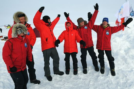 Arctic expedition to North Pole