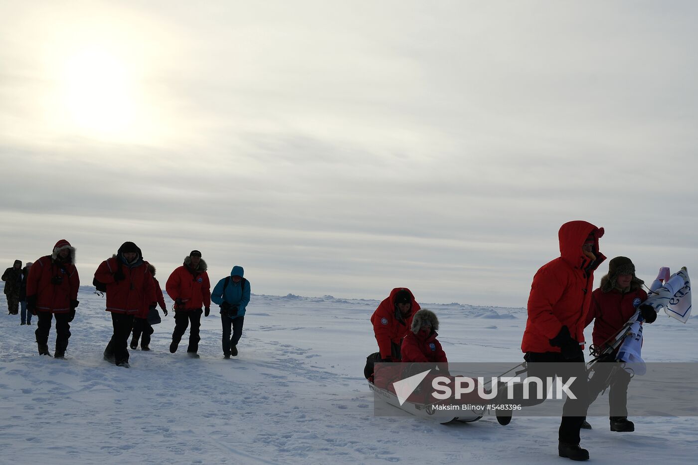 Arctic expedition to North Pole