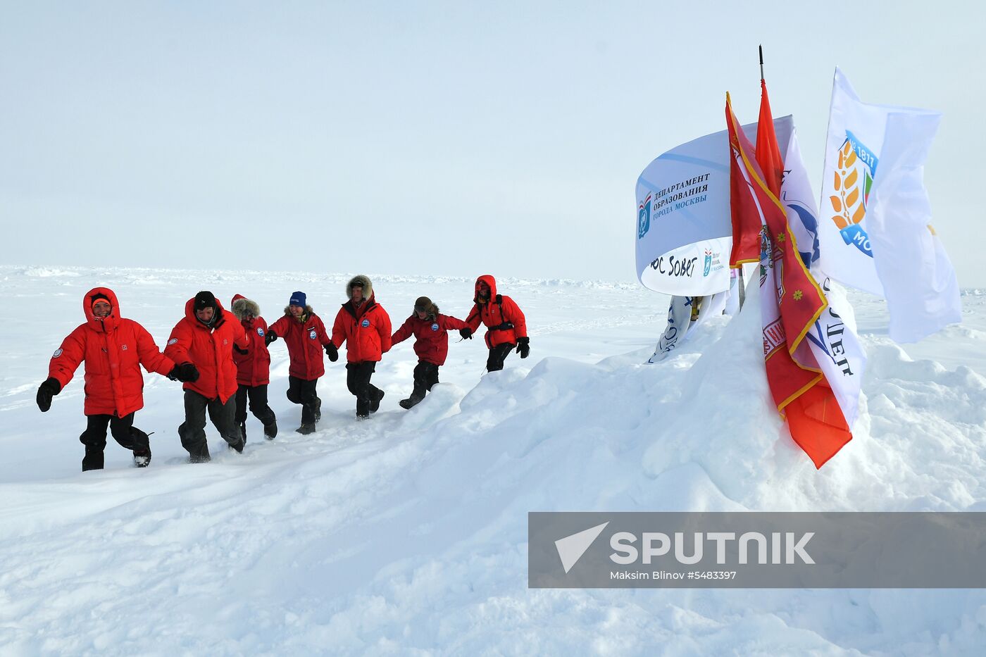 Arctic expedition to North Pole