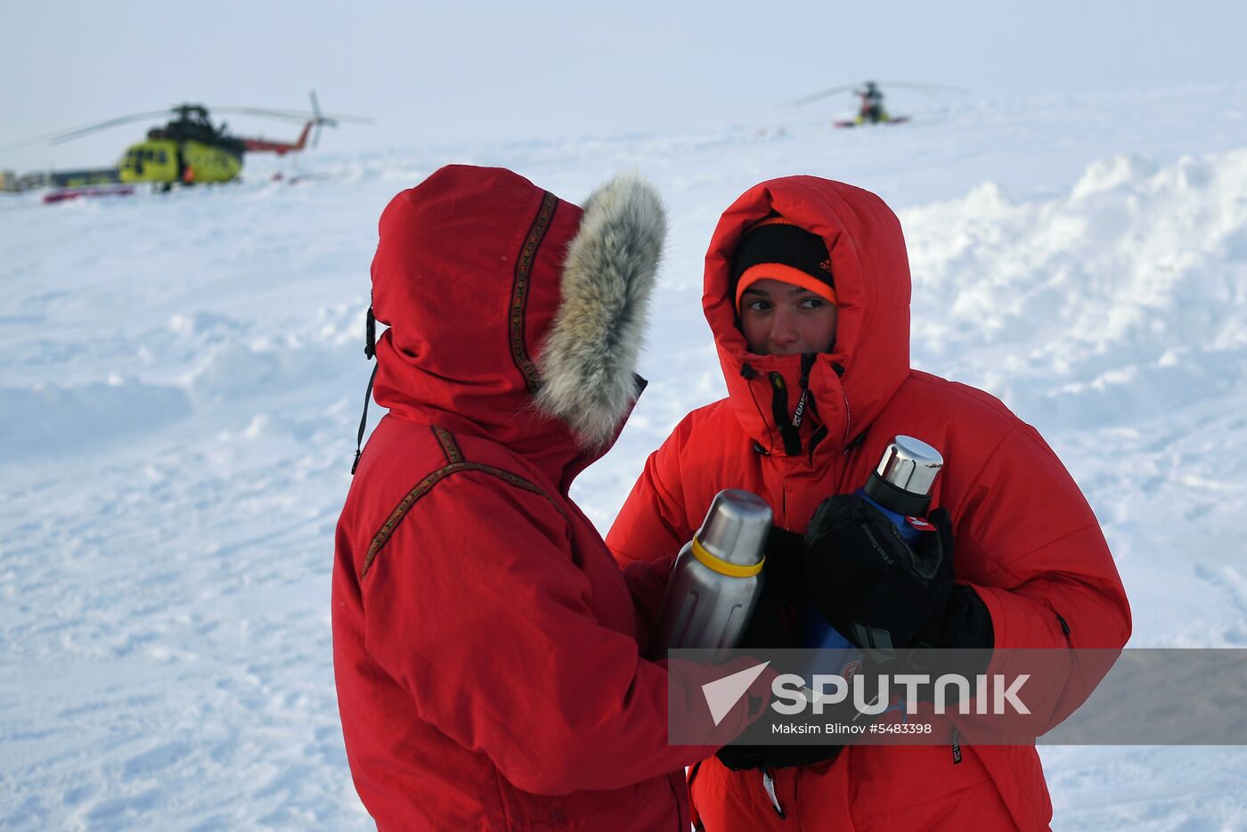 Arctic expedition to North Pole