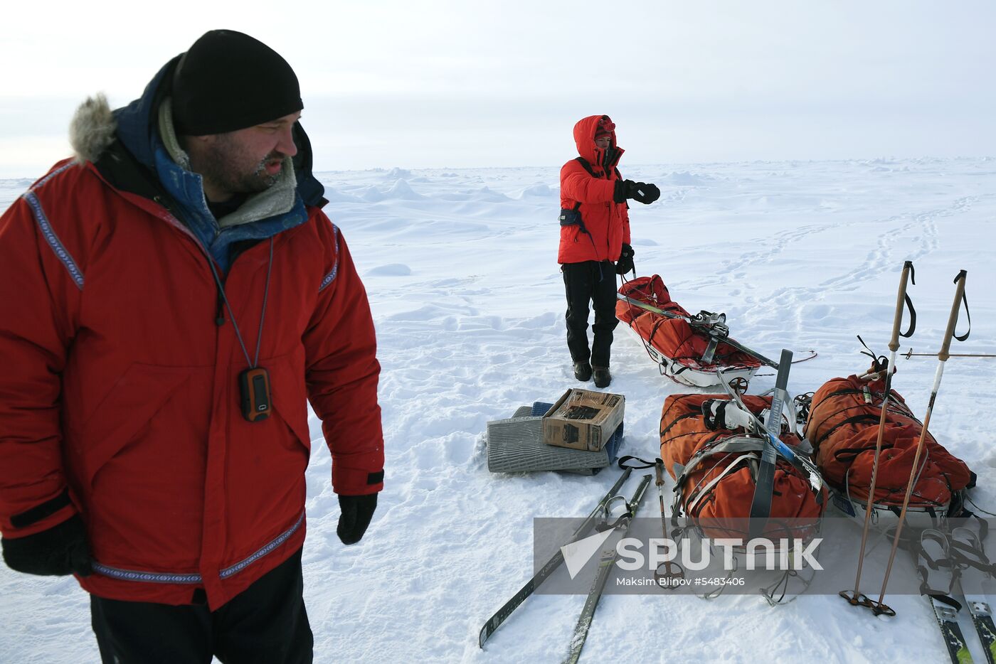 Arctic expedition to North Pole