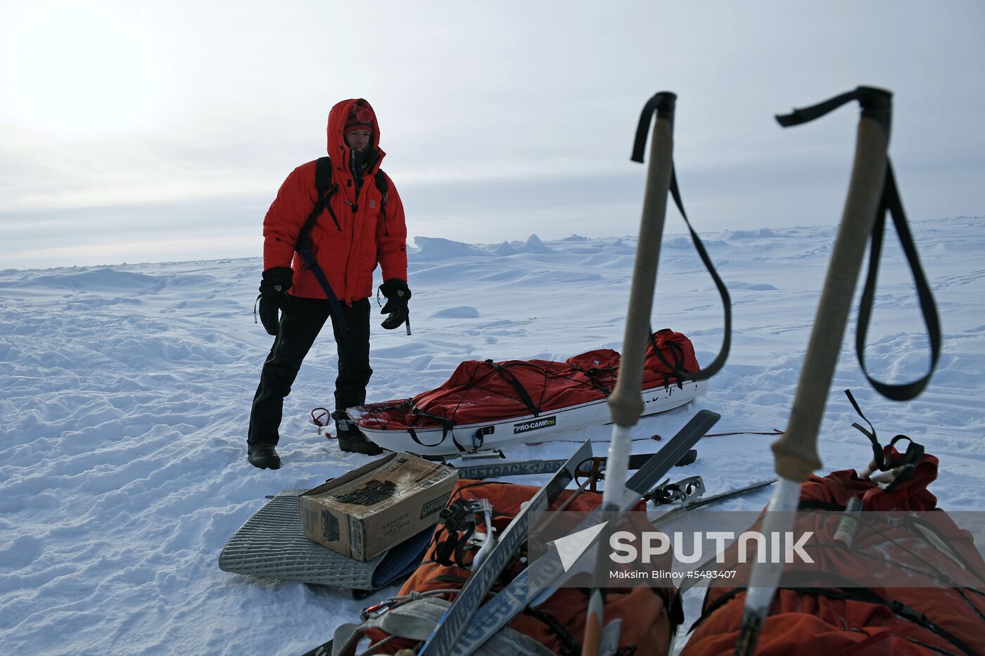 Arctic expedition to North Pole