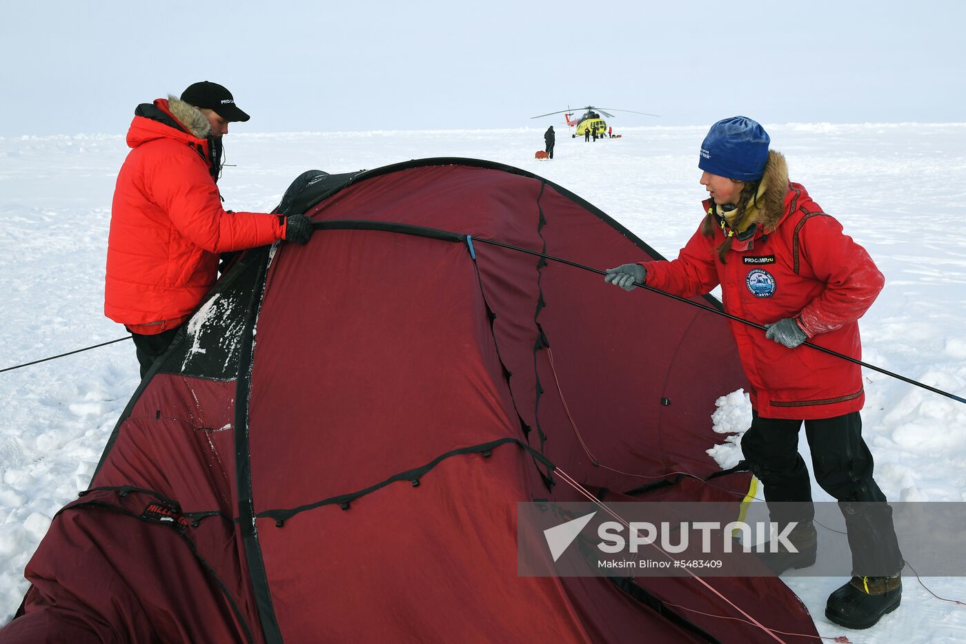 Arctic expedition to North Pole