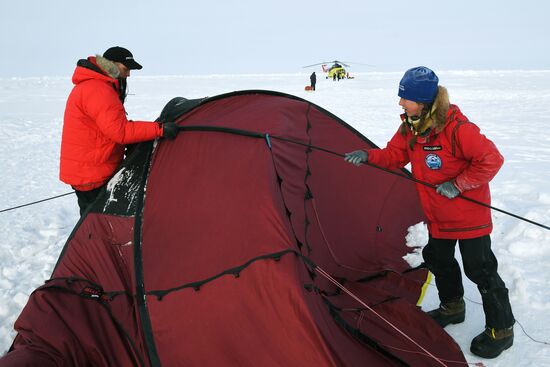 Arctic expedition to North Pole