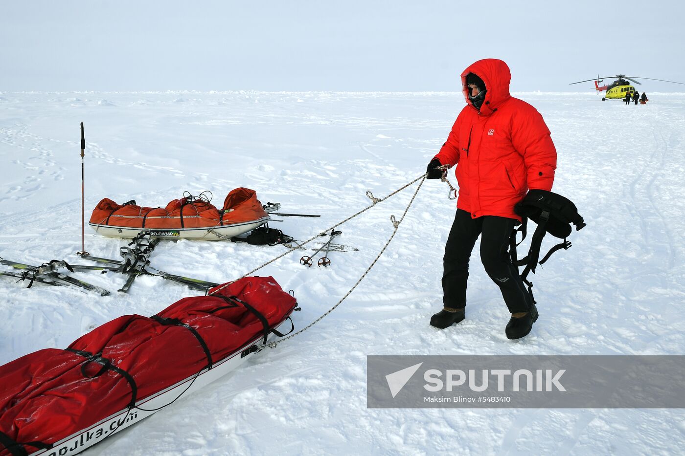 Arctic expedition to North Pole