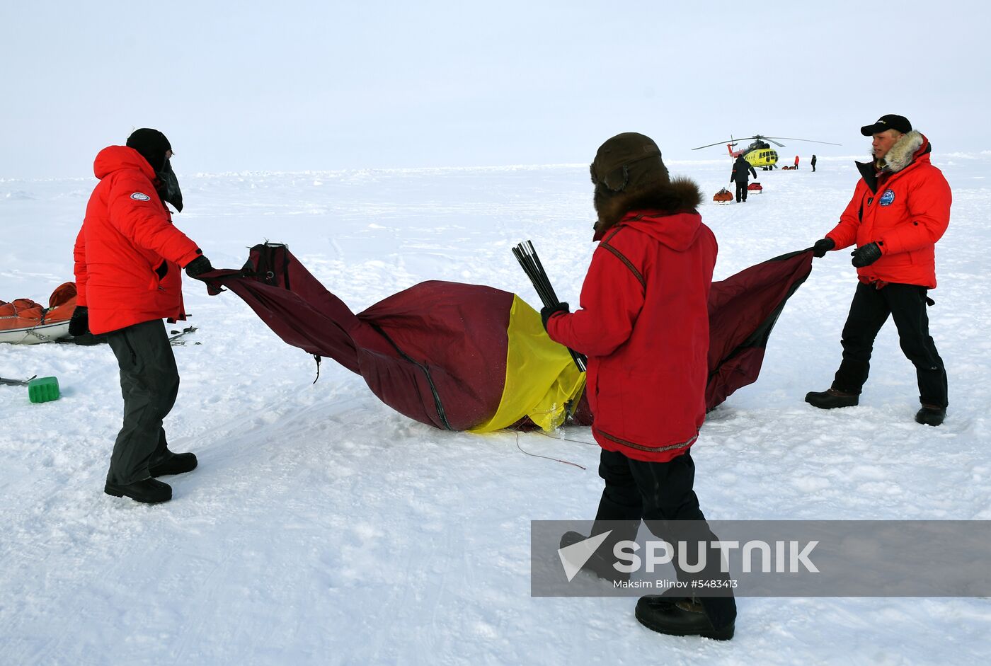 Arctic expedition to North Pole
