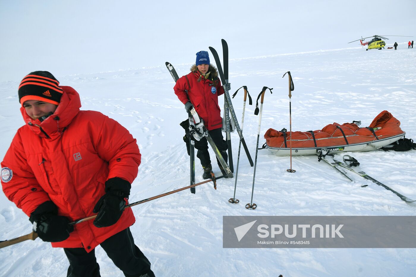 Arctic expedition to North Pole