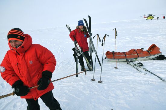 Arctic expedition to North Pole