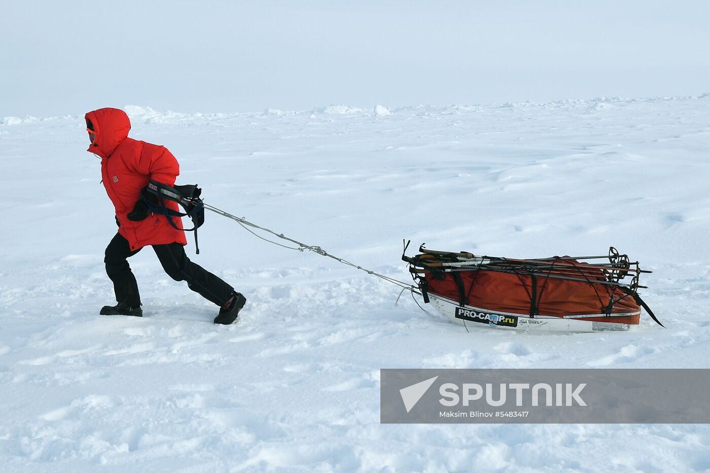 Arctic expedition to North Pole
