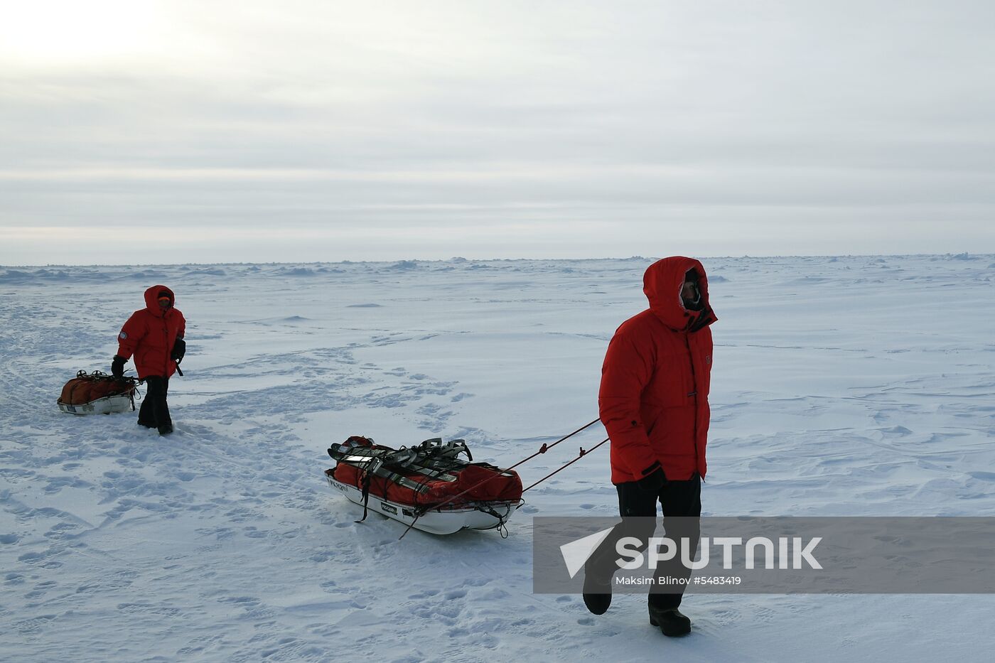 Arctic expedition to North Pole