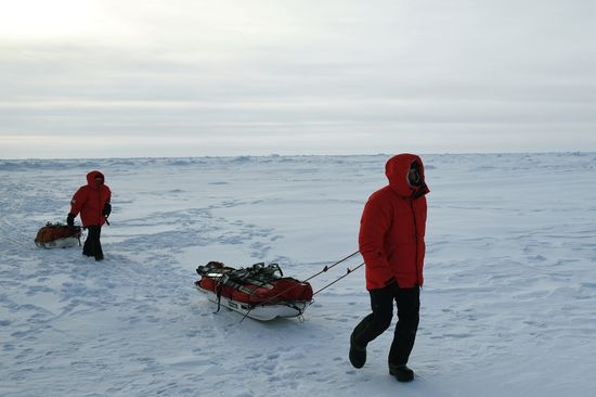 Arctic expedition to North Pole