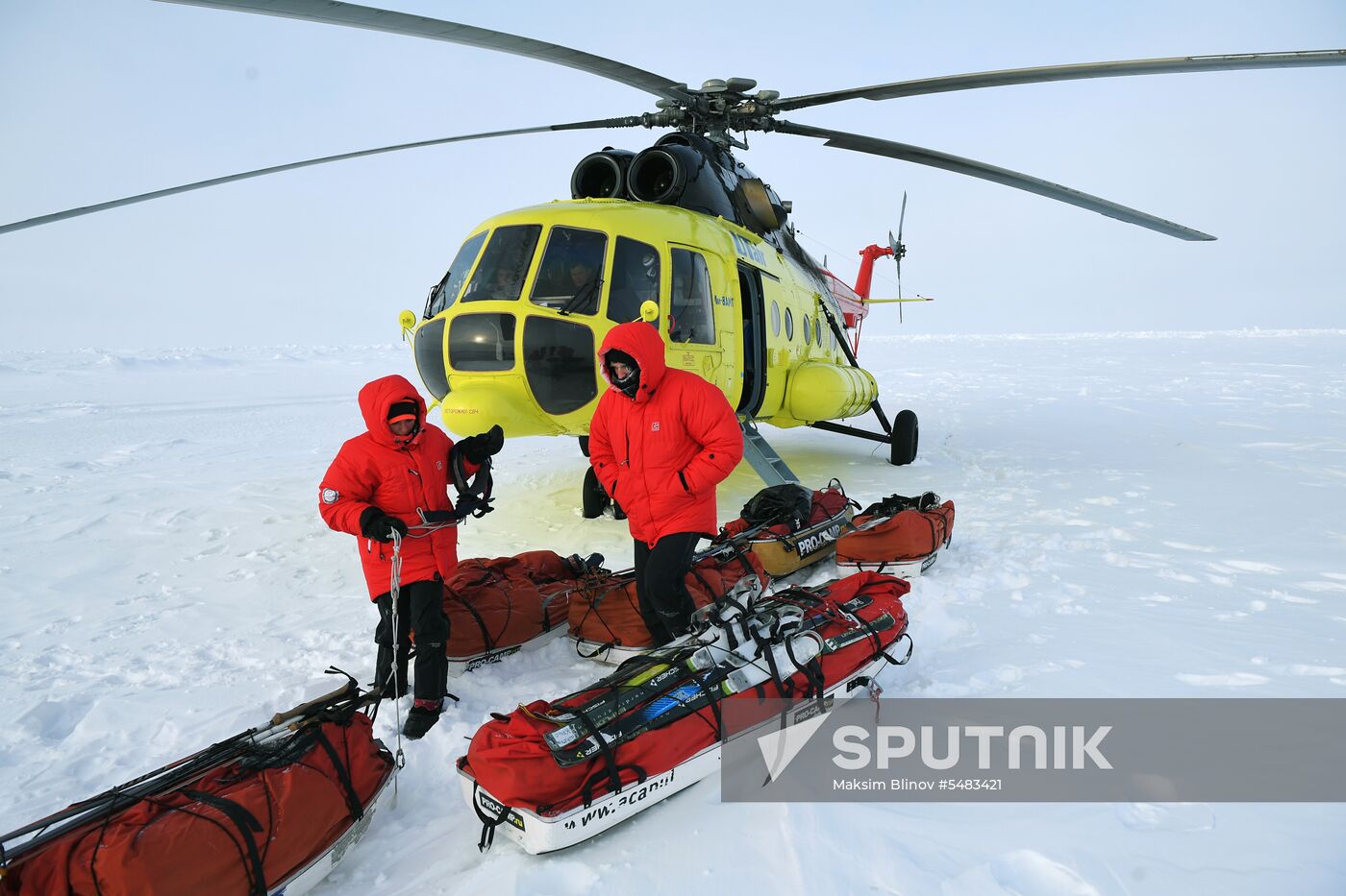 Arctic expedition to North Pole