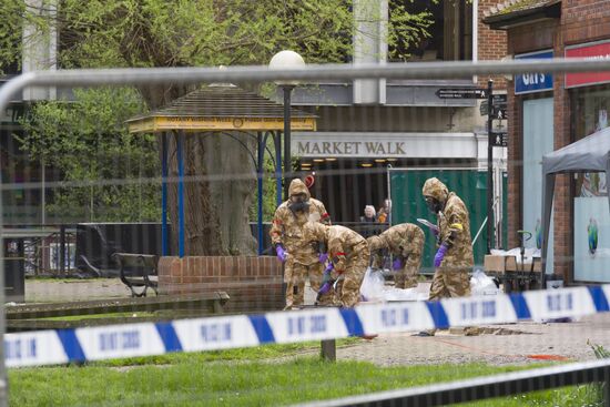 Salisbury begins cleaning spots related to Skripals poisoning