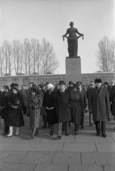 President of Uruguay Julio Sanguinetti visits USSR