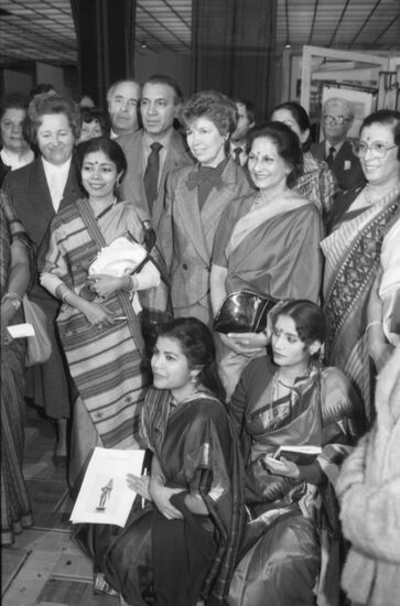 Opening of Women of India exhibition at Central House of Artist