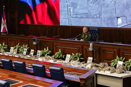 Sergei Rudskoi's briefing on developments in Syria