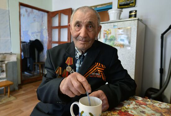 Great Patriotic War veteran Shaiyakhmet Abdulzalilov from Chelyabinsk Region