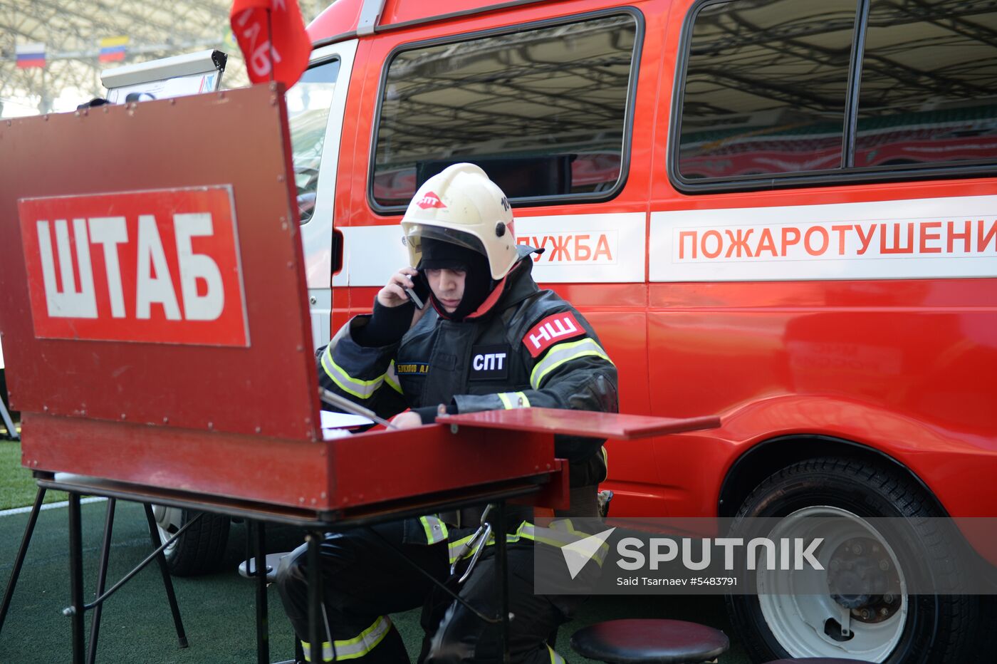 EMERCOM exercises in Grozny