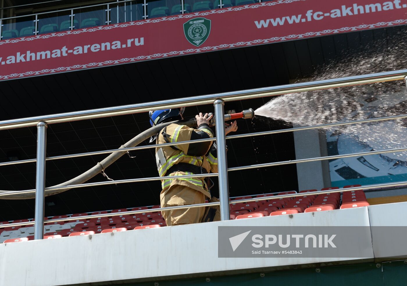 EMERCOM exercises in Grozny