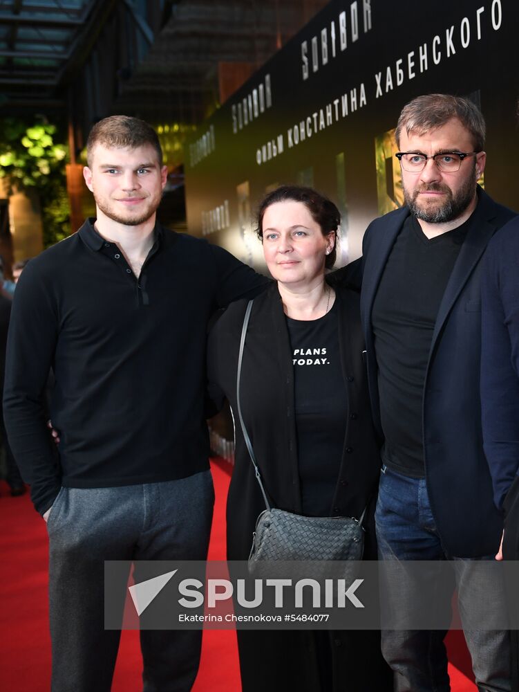 Moscow premiere of Konstantin Khabensky's Sobibor