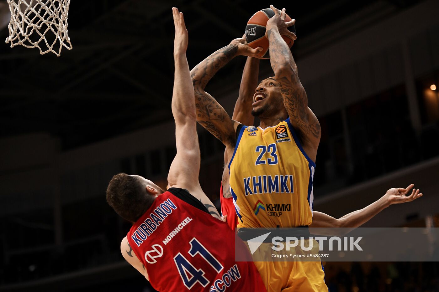 Euroleague Basketball. Khimki vs. CSKA