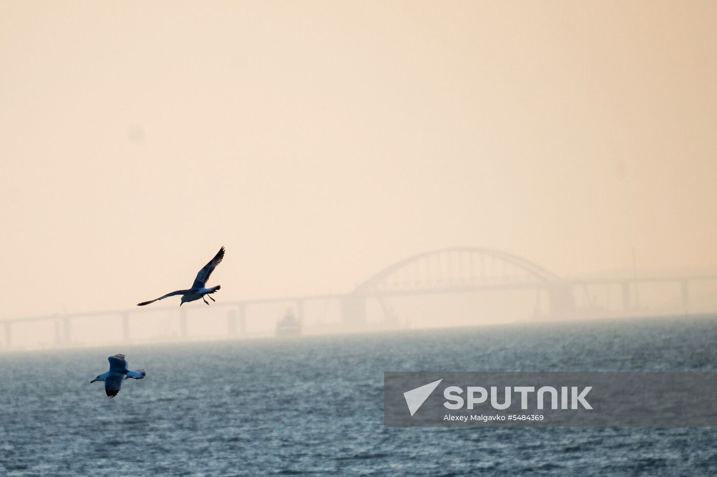 Construction of Kerch Strait (Crimean) Bridge