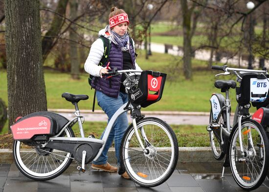 Cycling season begins in Moscow