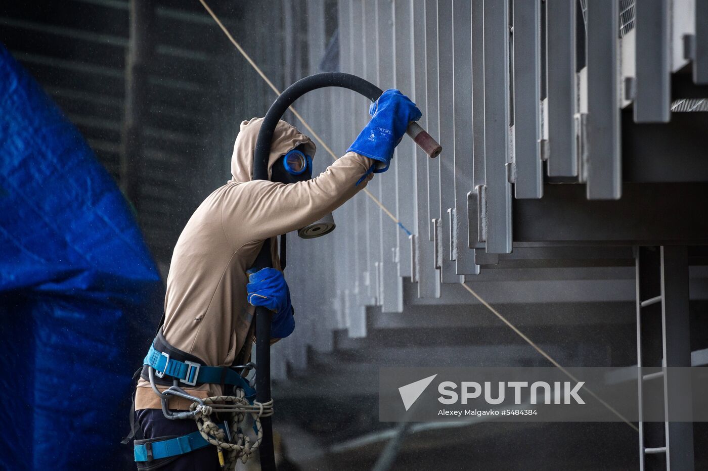 Construction of Kerch Strait (Crimean) Bridge