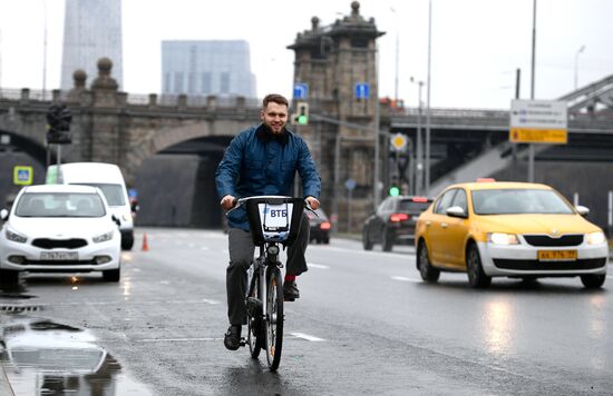 Cycling season begins in Moscow
