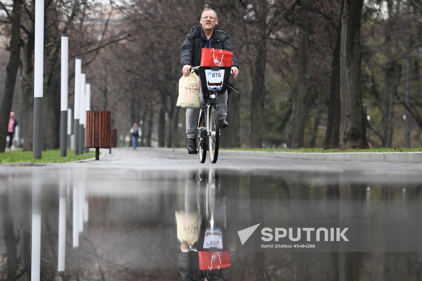 Cycling season begins in Moscow