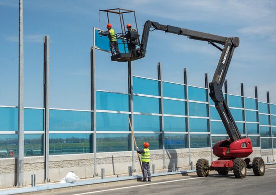 Construction of Kerch Strait (Crimean) Bridge