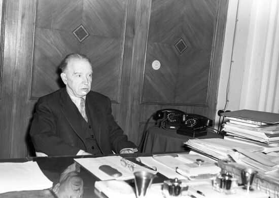 Geochemist Alexander Vinogradov